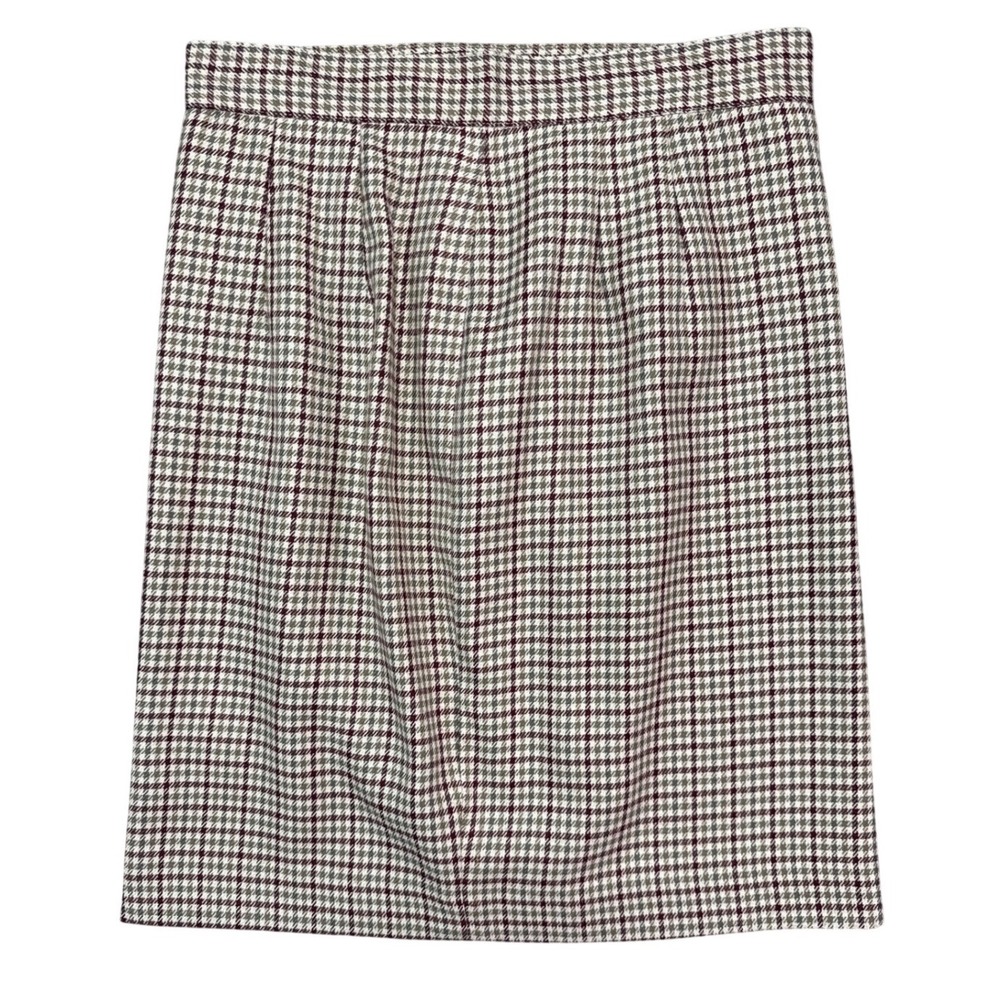 Esprit Skirt Houndstooth Vintage Pencil | Tagged 11/12 - Measures 28" (US 4-6)